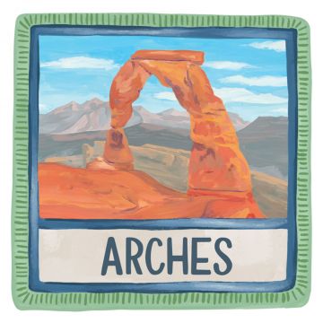 Arches Decal